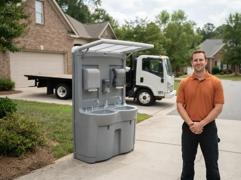 Self-Contained Handwashing Station in Raleigh, NC