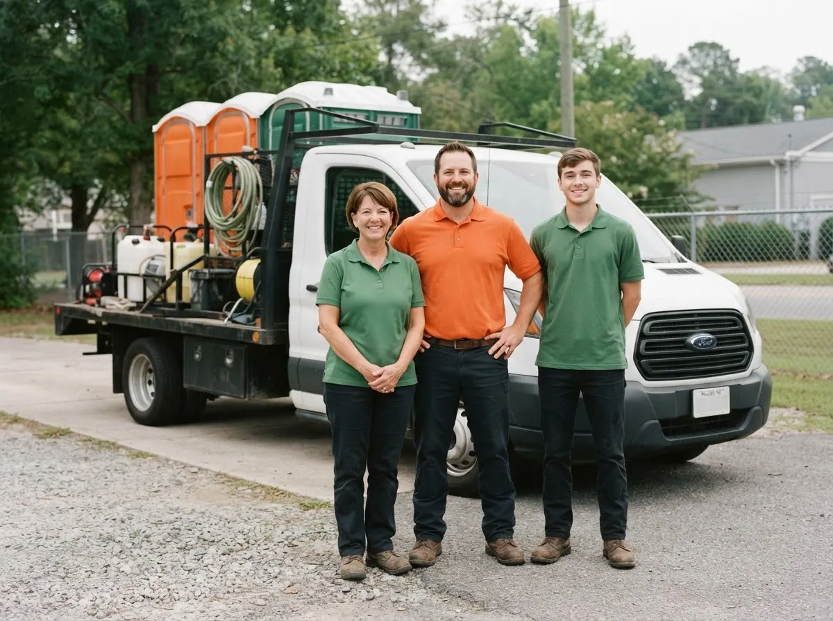 Sierra Nevada Portable Toilets portable toilet rentals team in Raleigh, NC